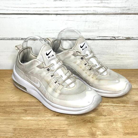 Nike Air Max Axis White Sneakers Shoe Size 10 - Picture 1 of 8